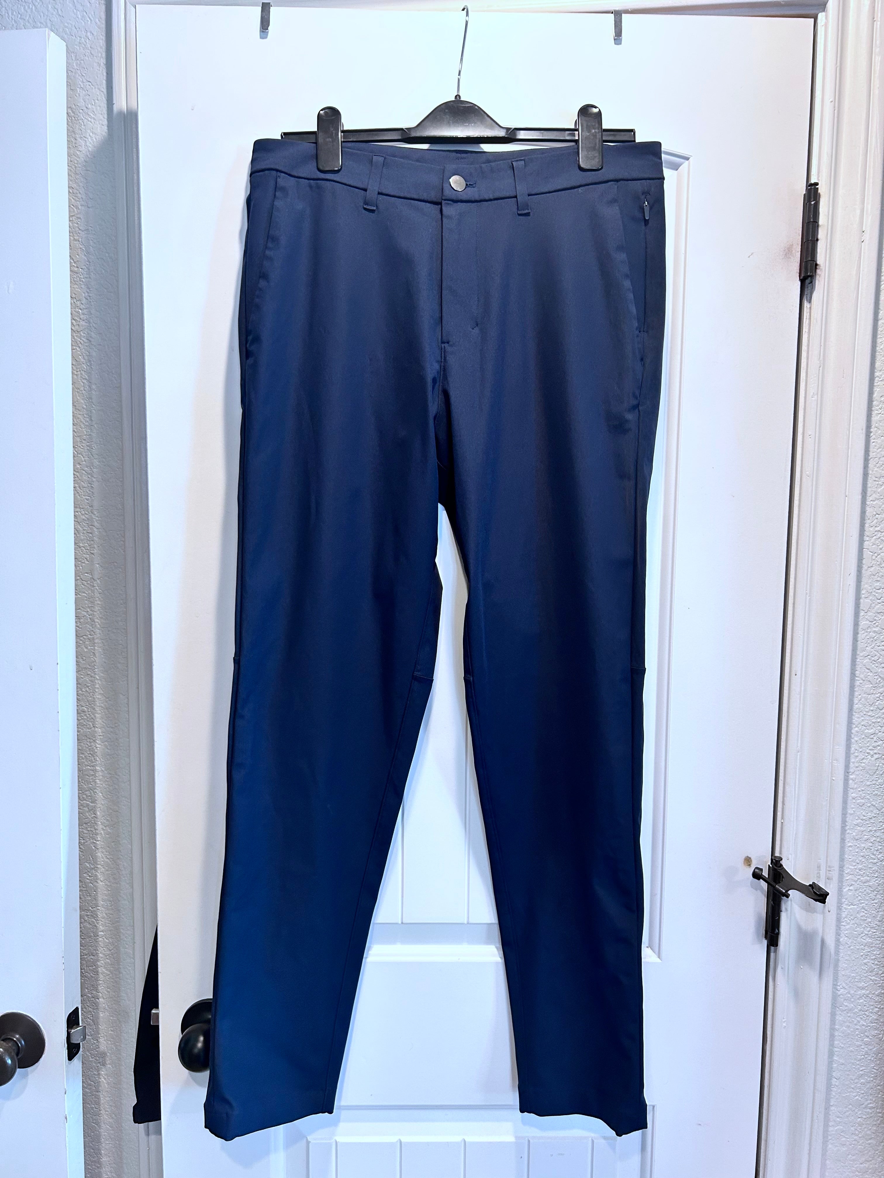 Men's Lululemon ABC Slim Fit 5 Pocket Pant Navy 33x30
