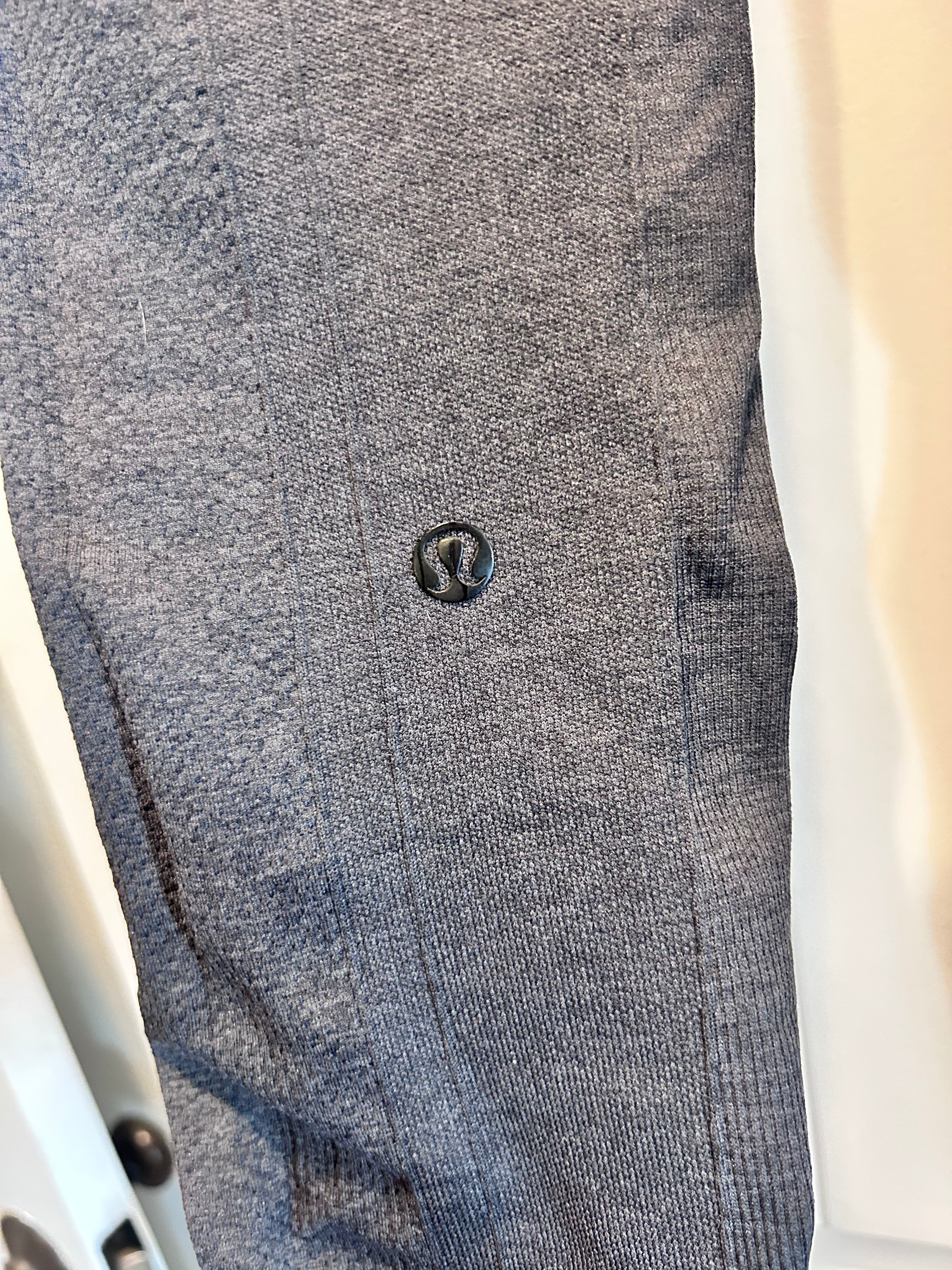 NWOT Lululemon Ebb to Street Seamless Full Length Gray Leggings