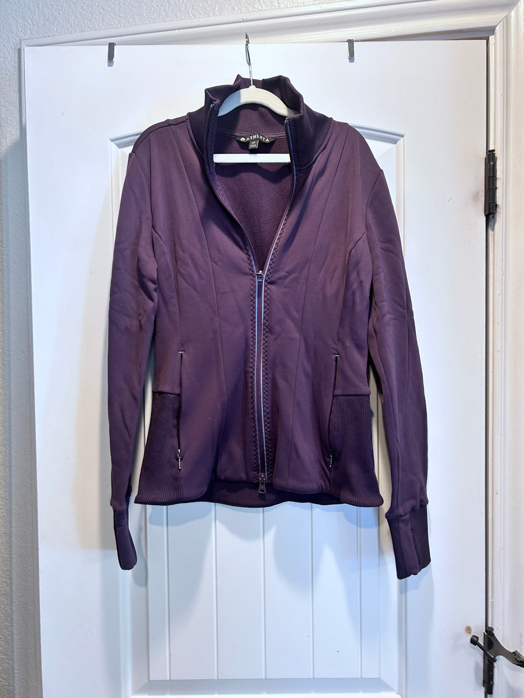 Athleta Shanti Salutation Powervita Slimming Yoga Jacket