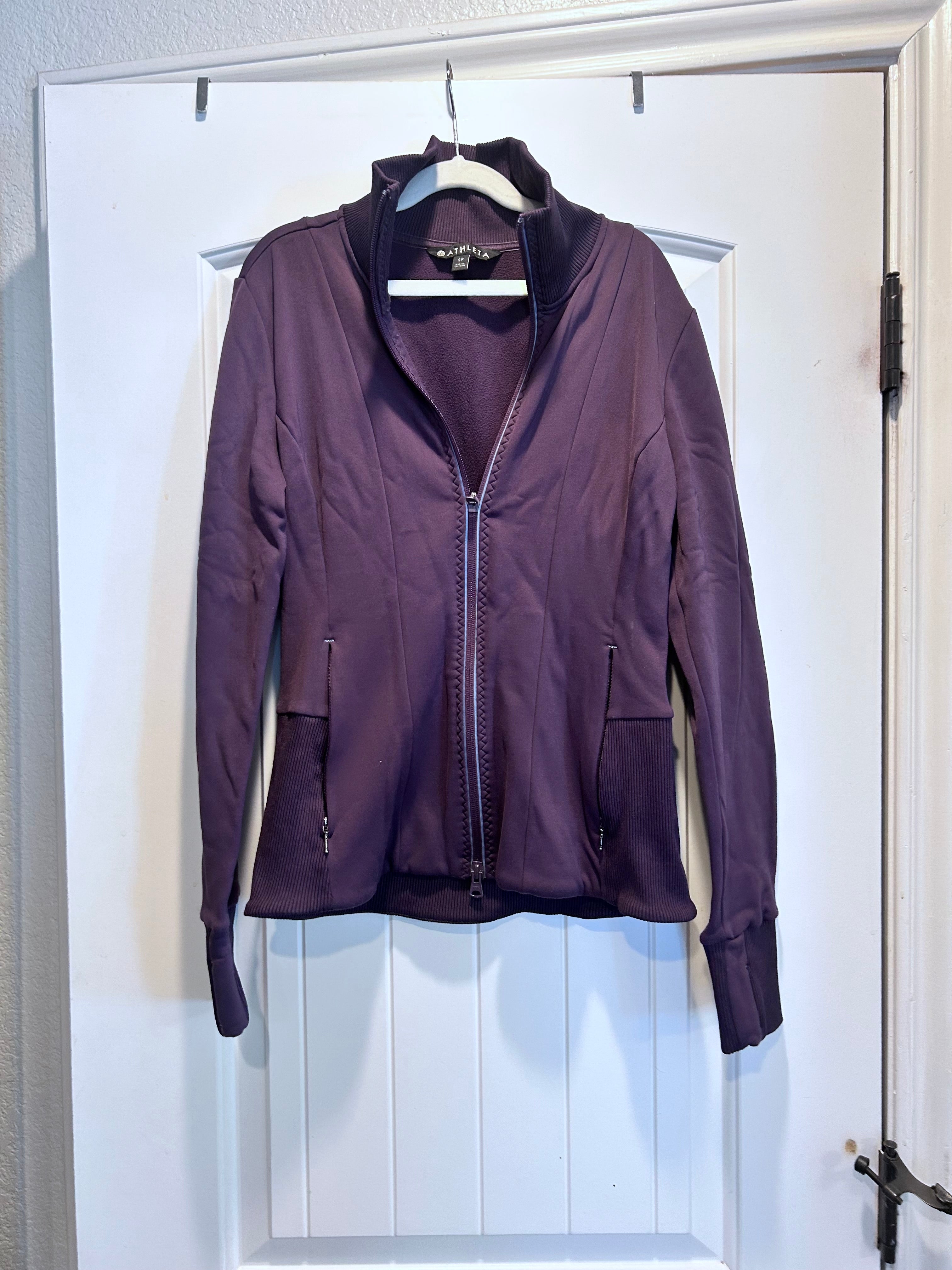 Athleta Shanti Salutation Powervita Slimming Yoga Jacket