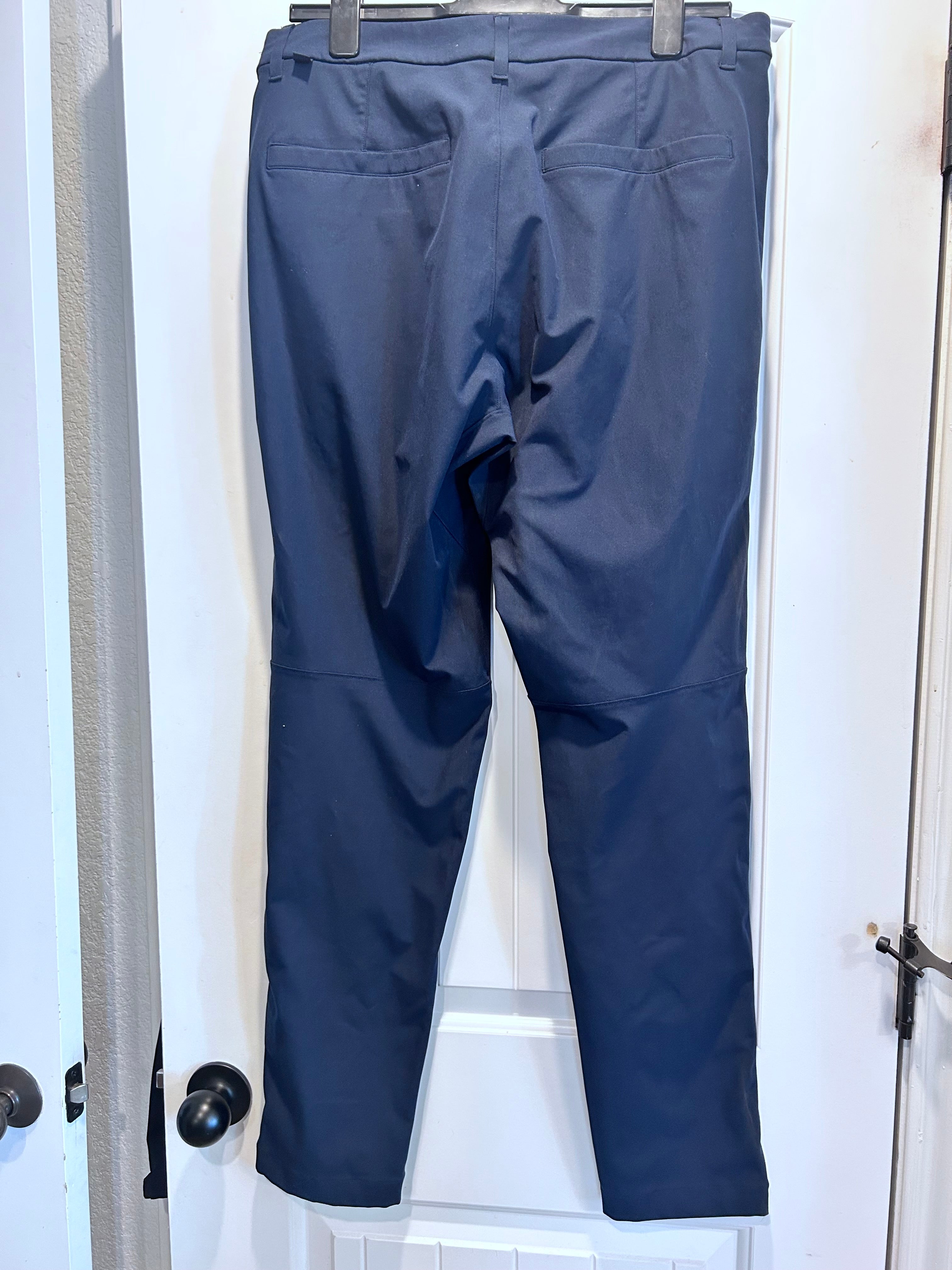 Men's Lululemon ABC Slim Fit 5 Pocket Pant Navy 33x30