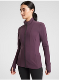 Athleta Shanti Salutation Powervita Slimming Yoga Jacket
