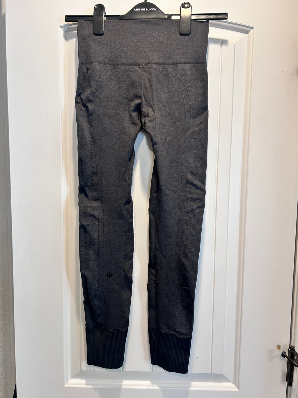 NWOT Lululemon Ebb to Street Seamless Full Length Gray Leggings