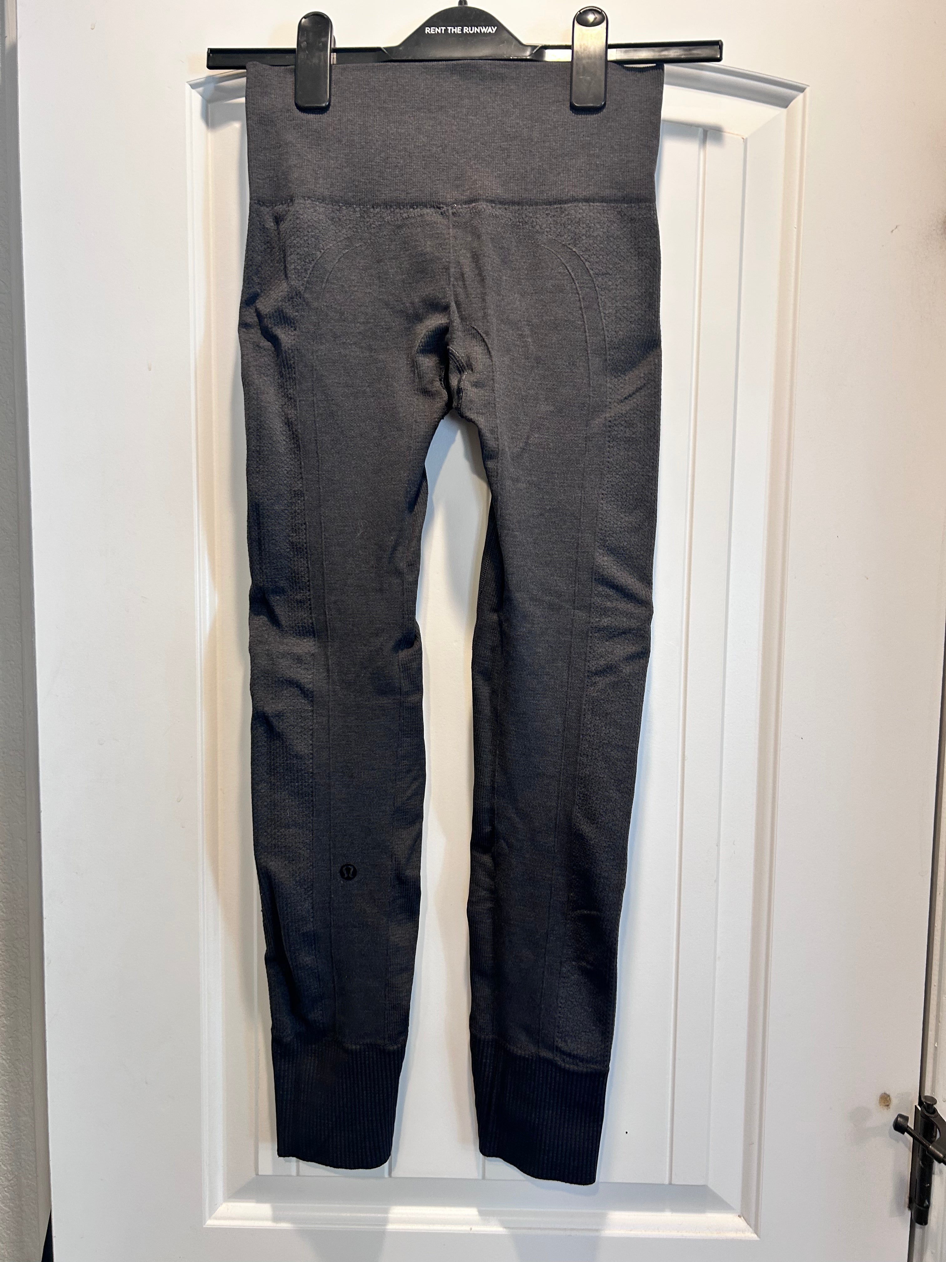 NWOT Lululemon Ebb to Street Seamless Full Length Gray Leggings