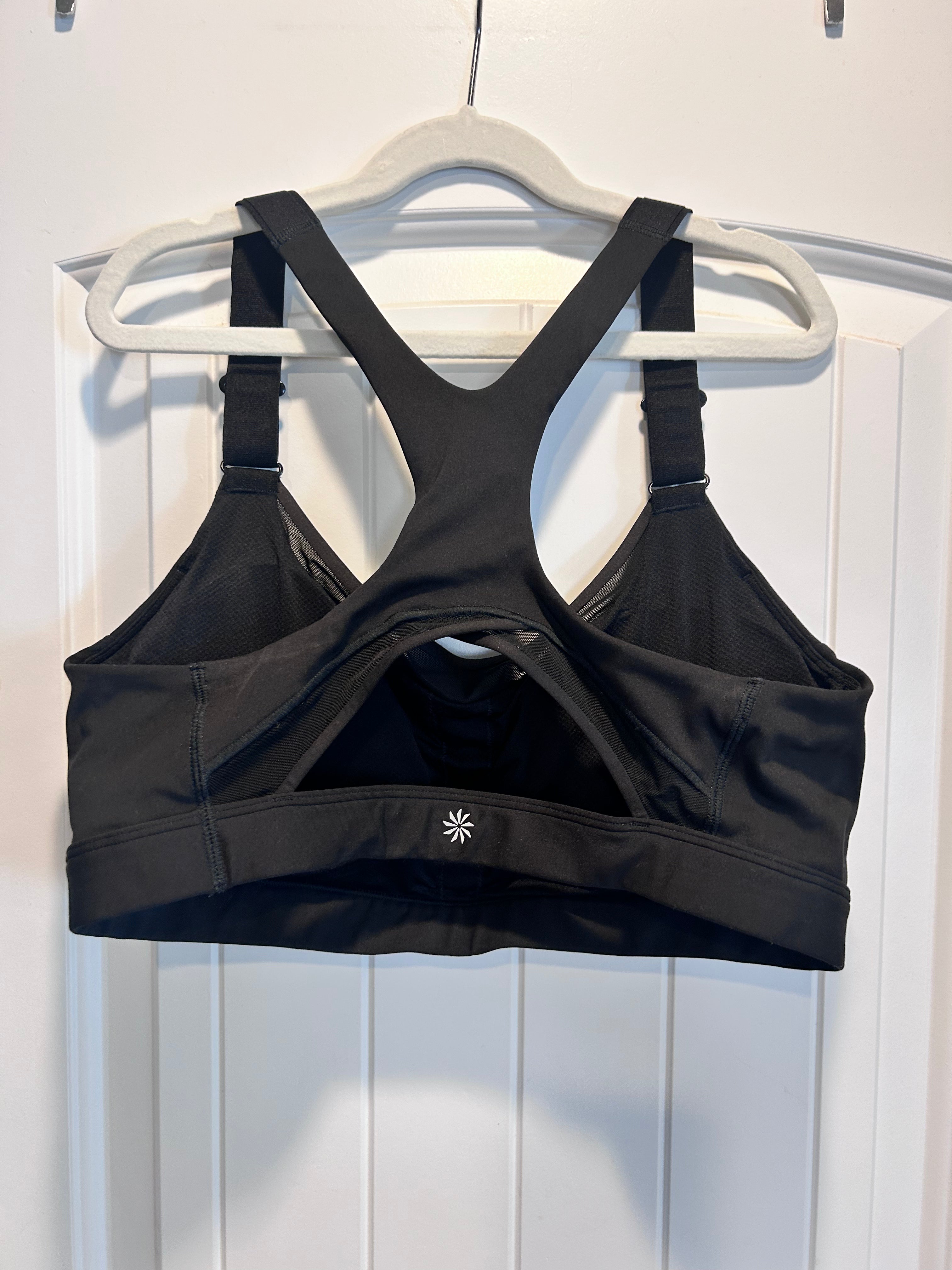 NWOT Athleta Women's Impact Sports Bra Black