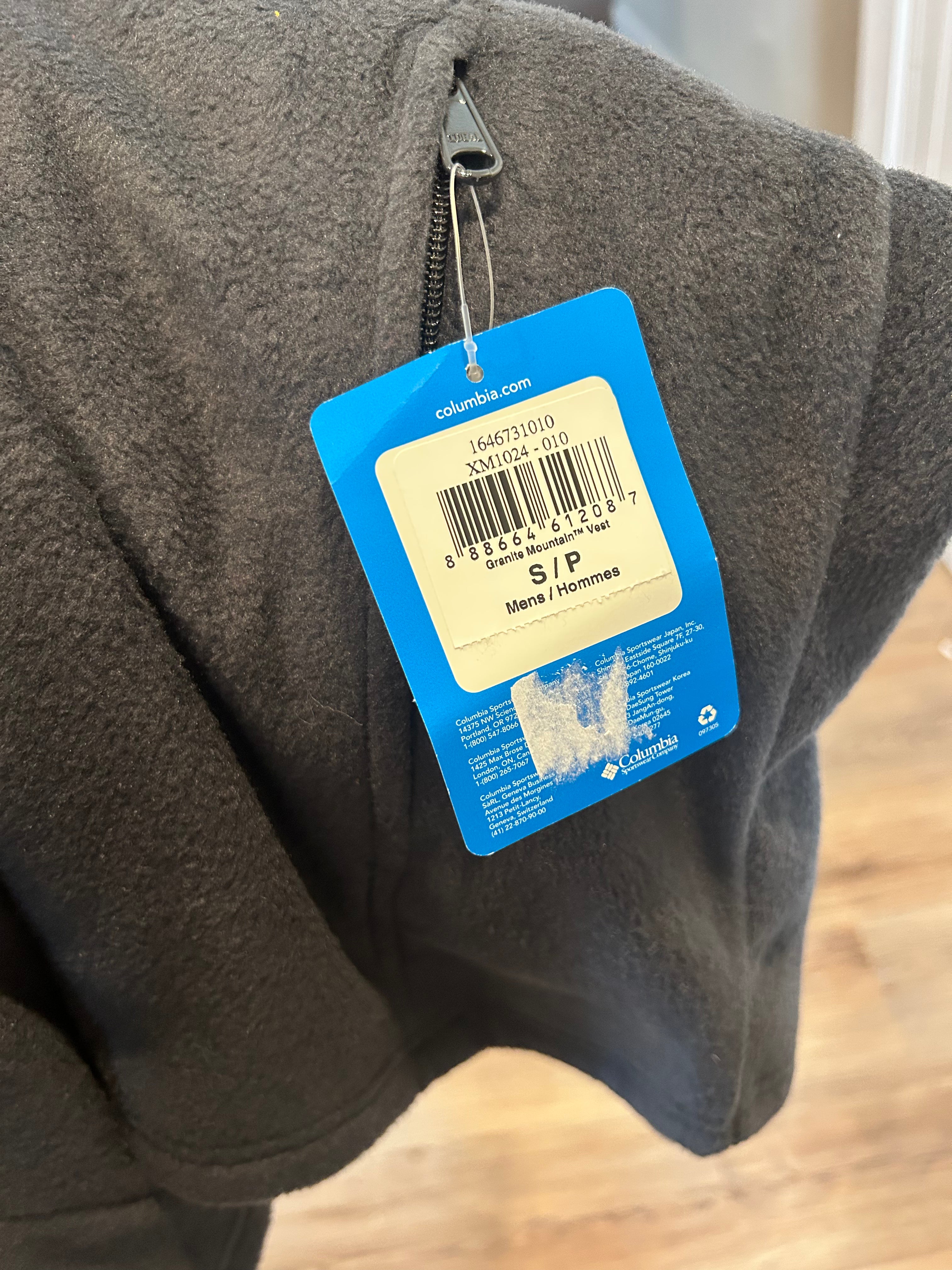Men's NWT Columbia Vest