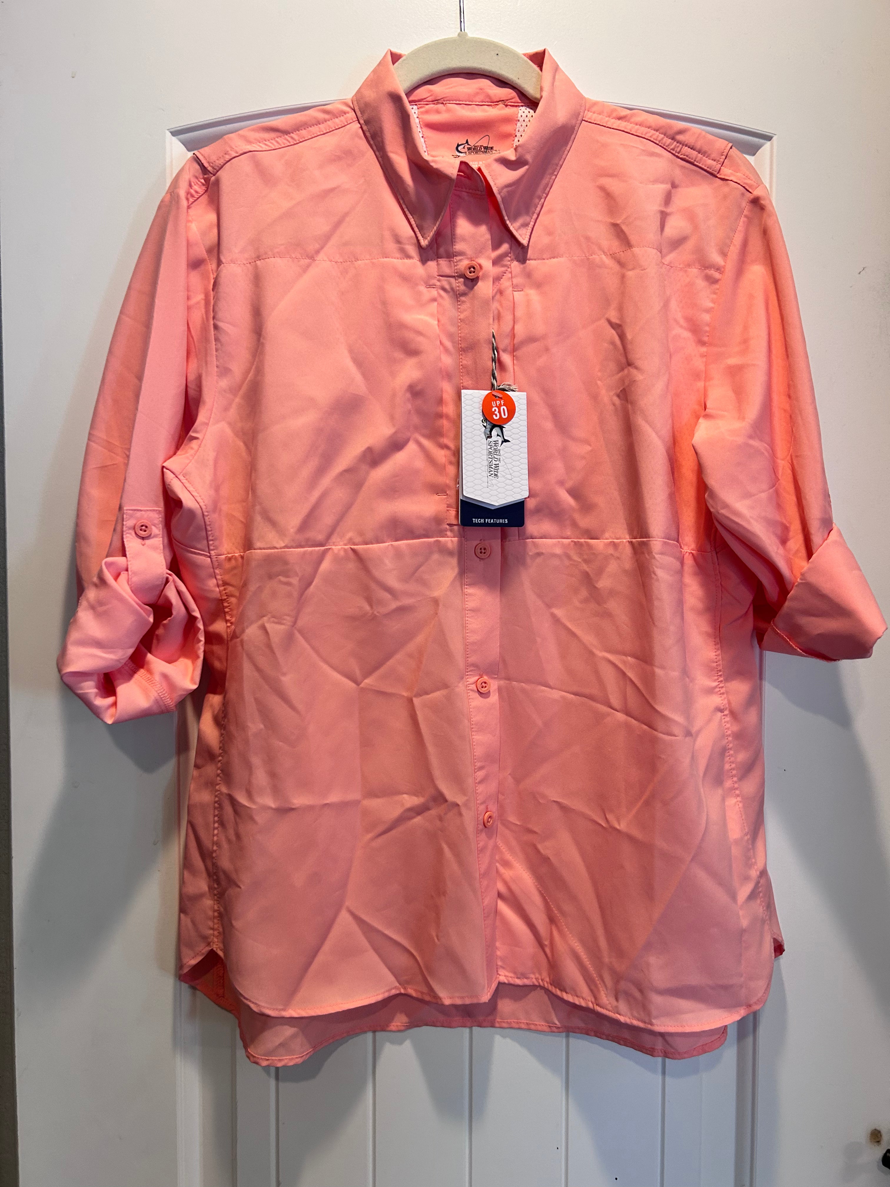 NWT Women's World Wide Sportsman Angler Shirt