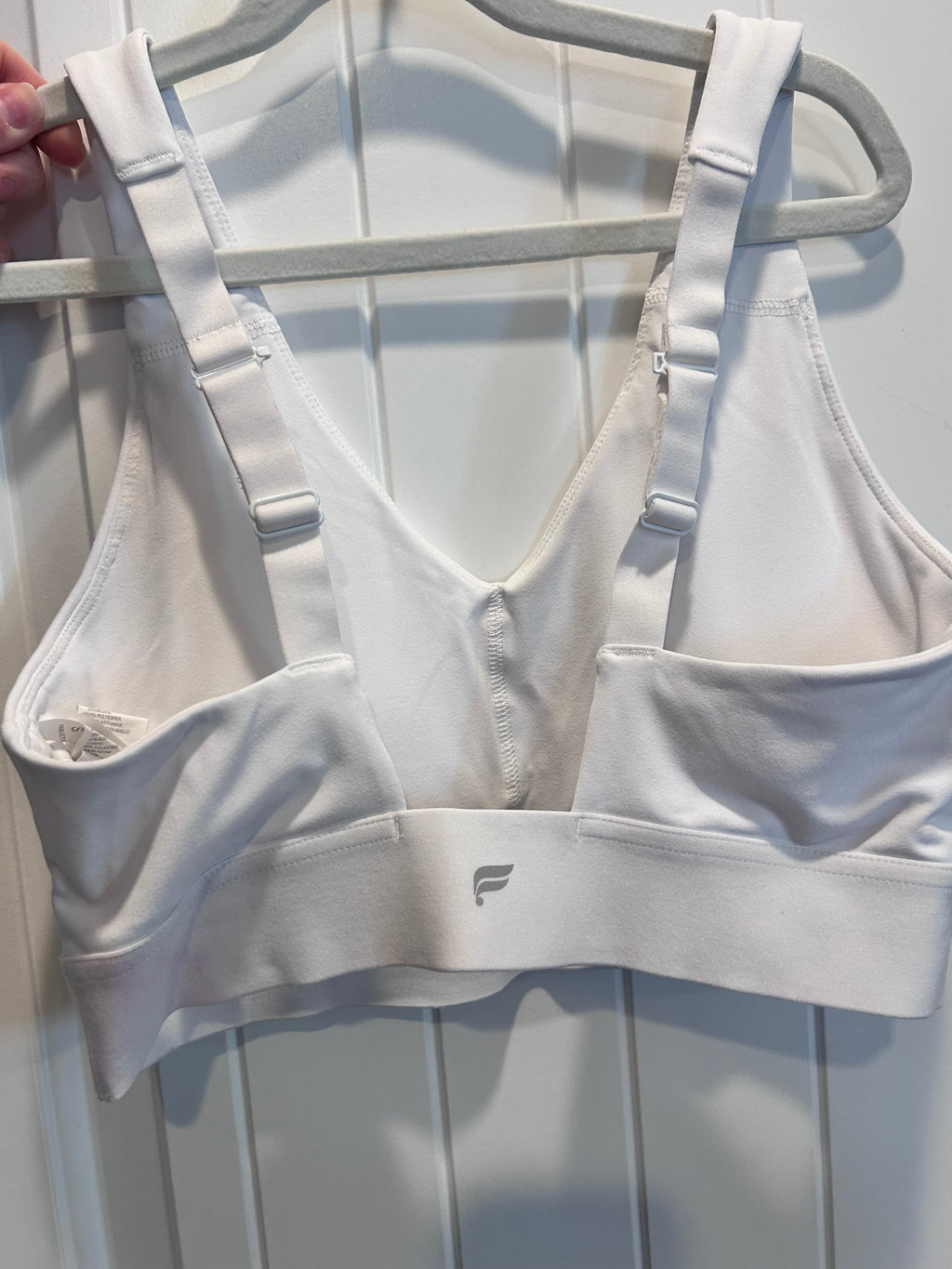 Fabletics NWOT All Day Every Day Sports Bra White