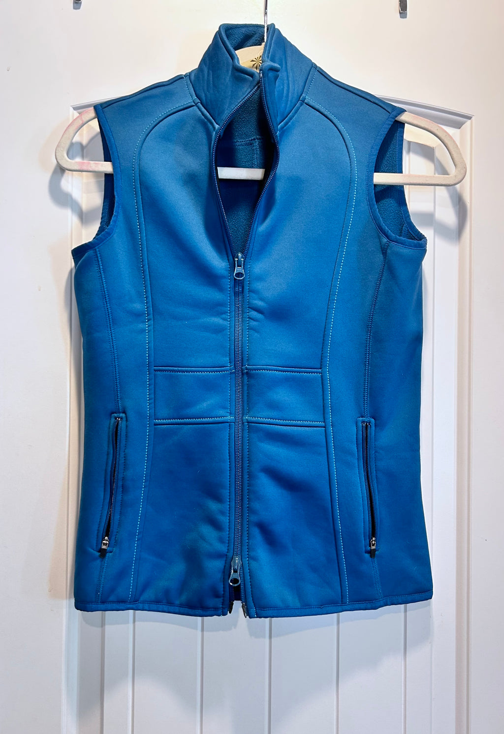 Athleta Fitted Performance Vest Dark Teal