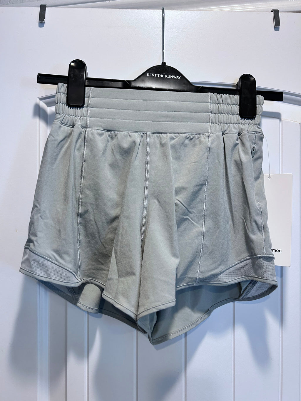 NWT LuluLemon Hotty Hot HR Shorts Grey