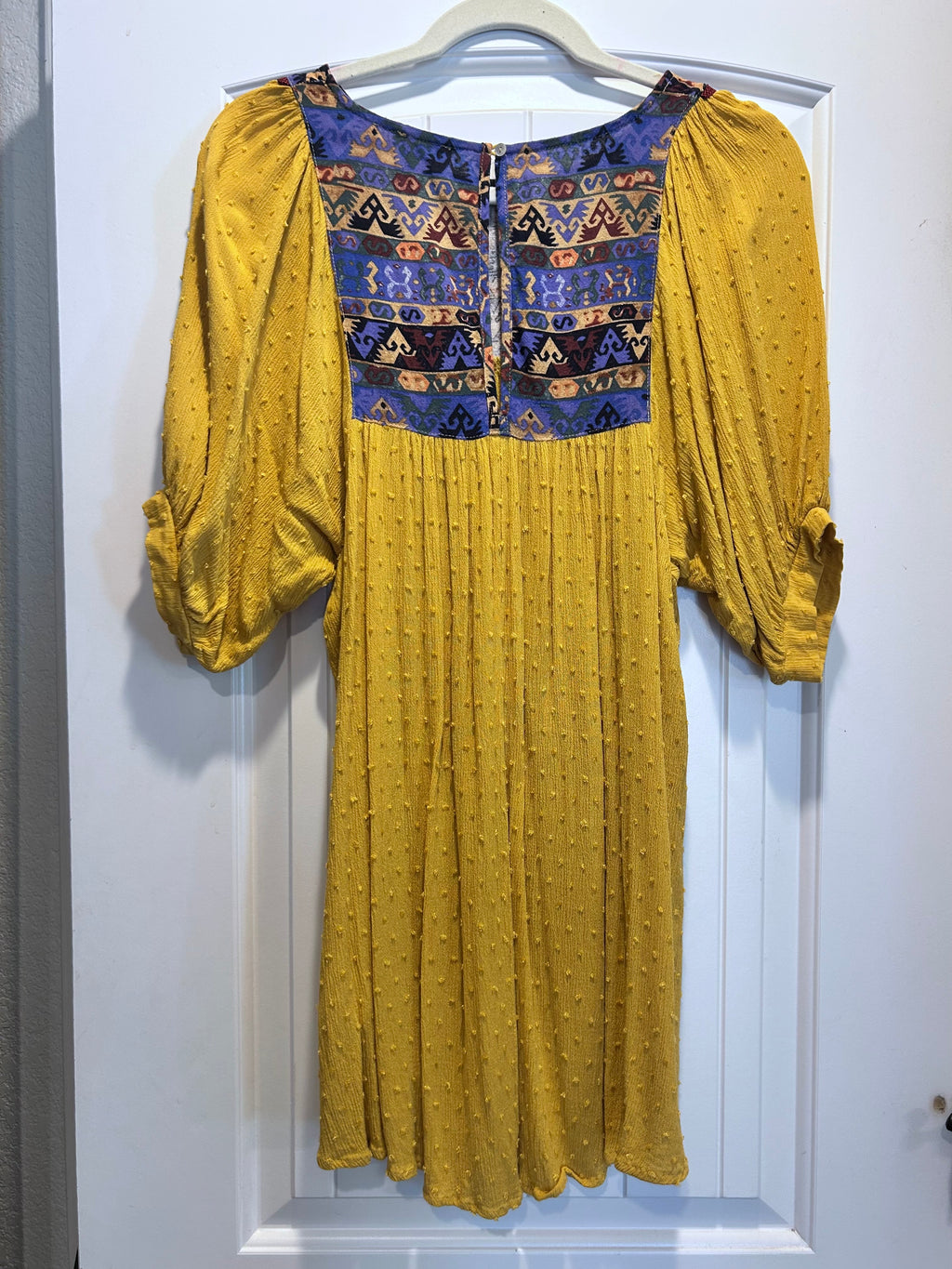 Umgee Western Star Smocked Tunic Dress/Top