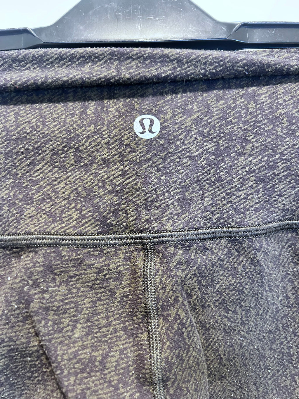 Lululemon WunderUnder High Rise 7/8 Legging Denim/Olive *flawed