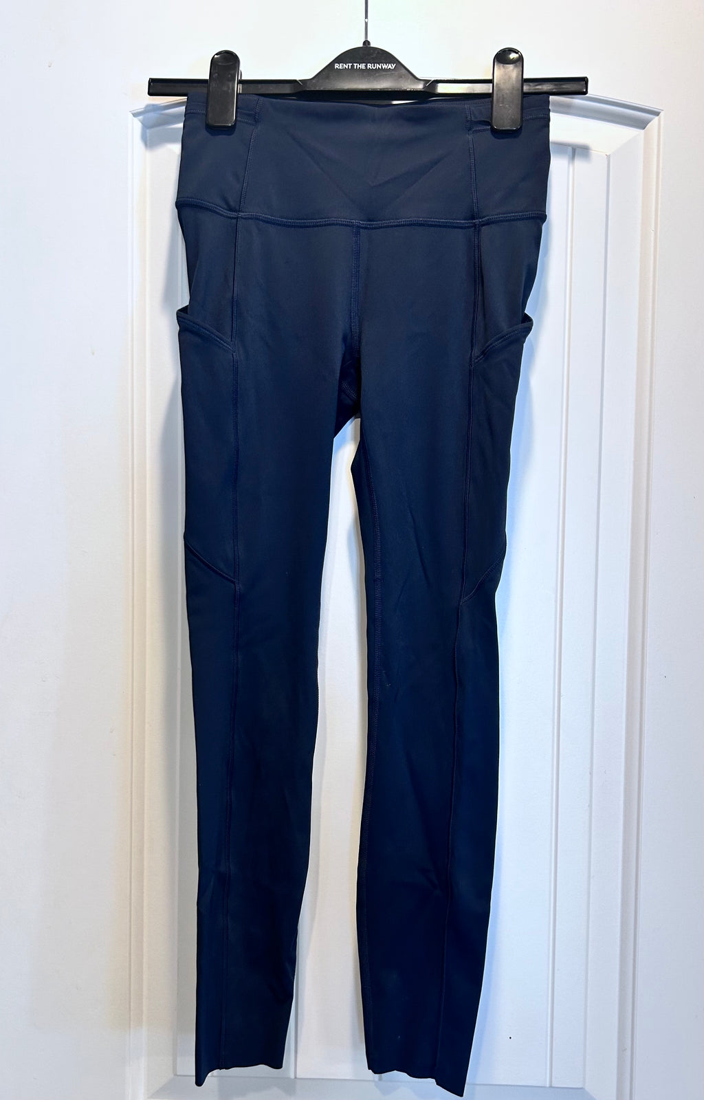 Lululemon Navy Fast Free High Rise  Leggings