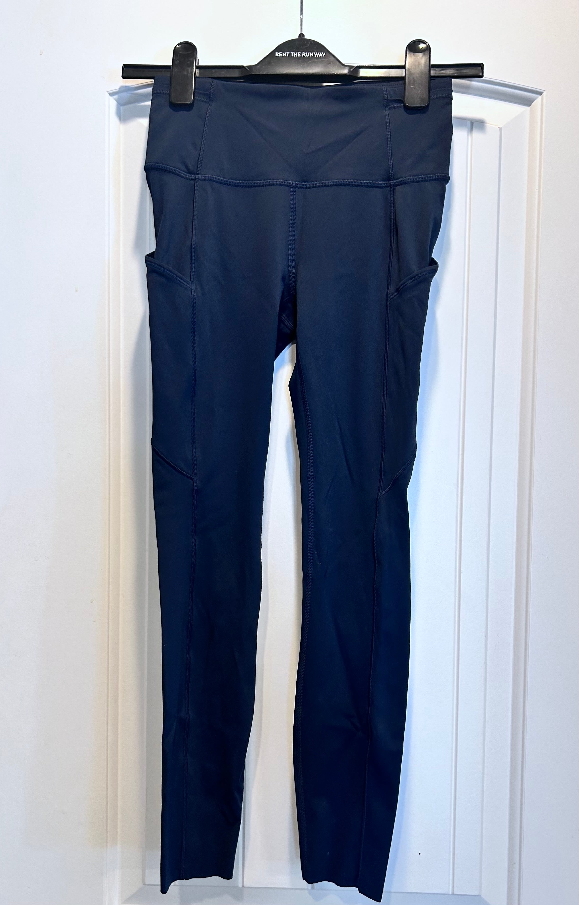 Lululemon Navy Fast Free High Rise  Leggings