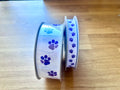 Purple Paw Grosgrain Bundle