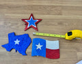 3 large Texas Foam Cutouts