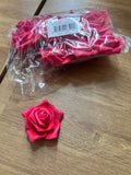 New Red Foam Roses
