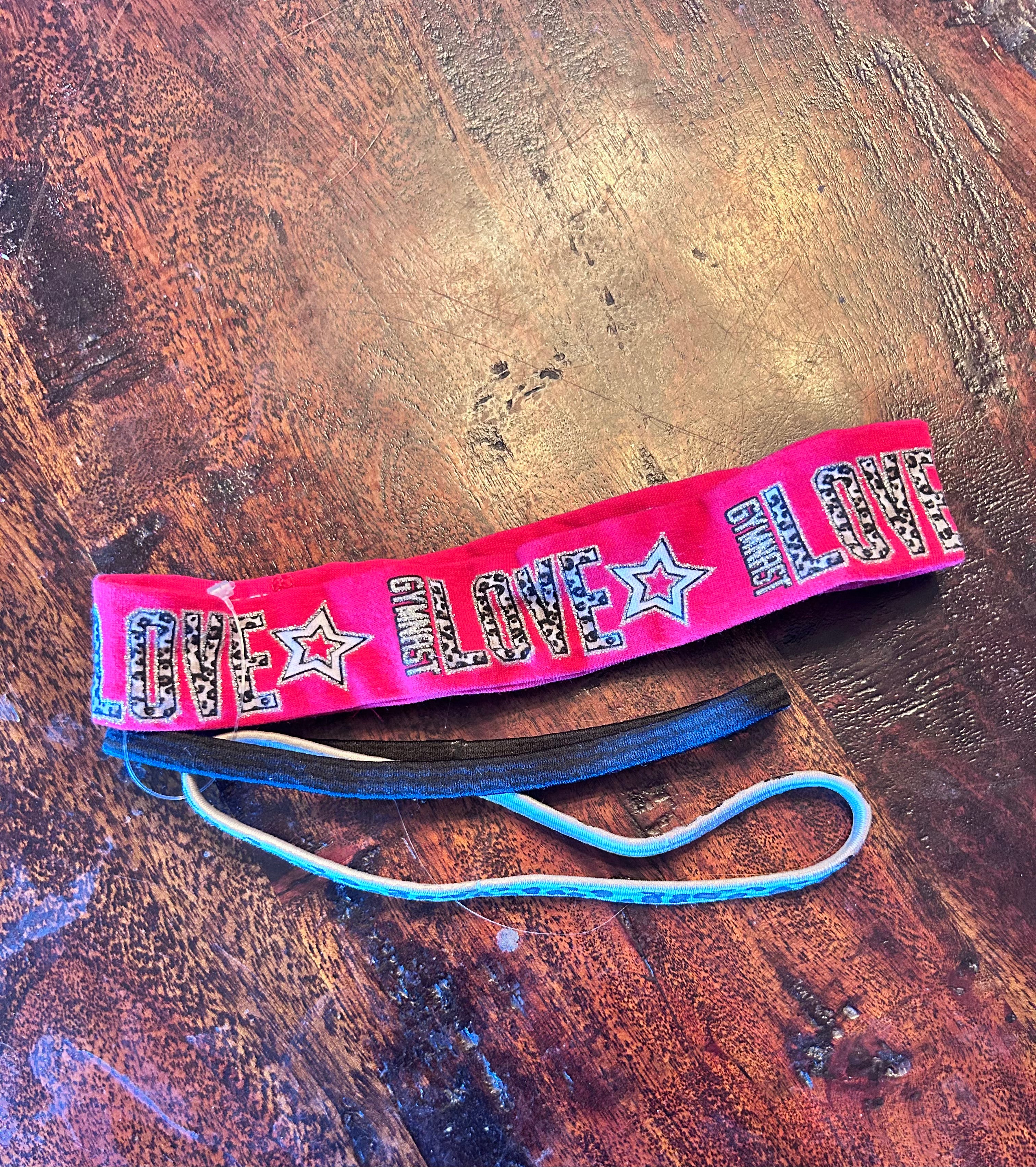 3pc NEW Justice No-Slip GYMNAST Headbands