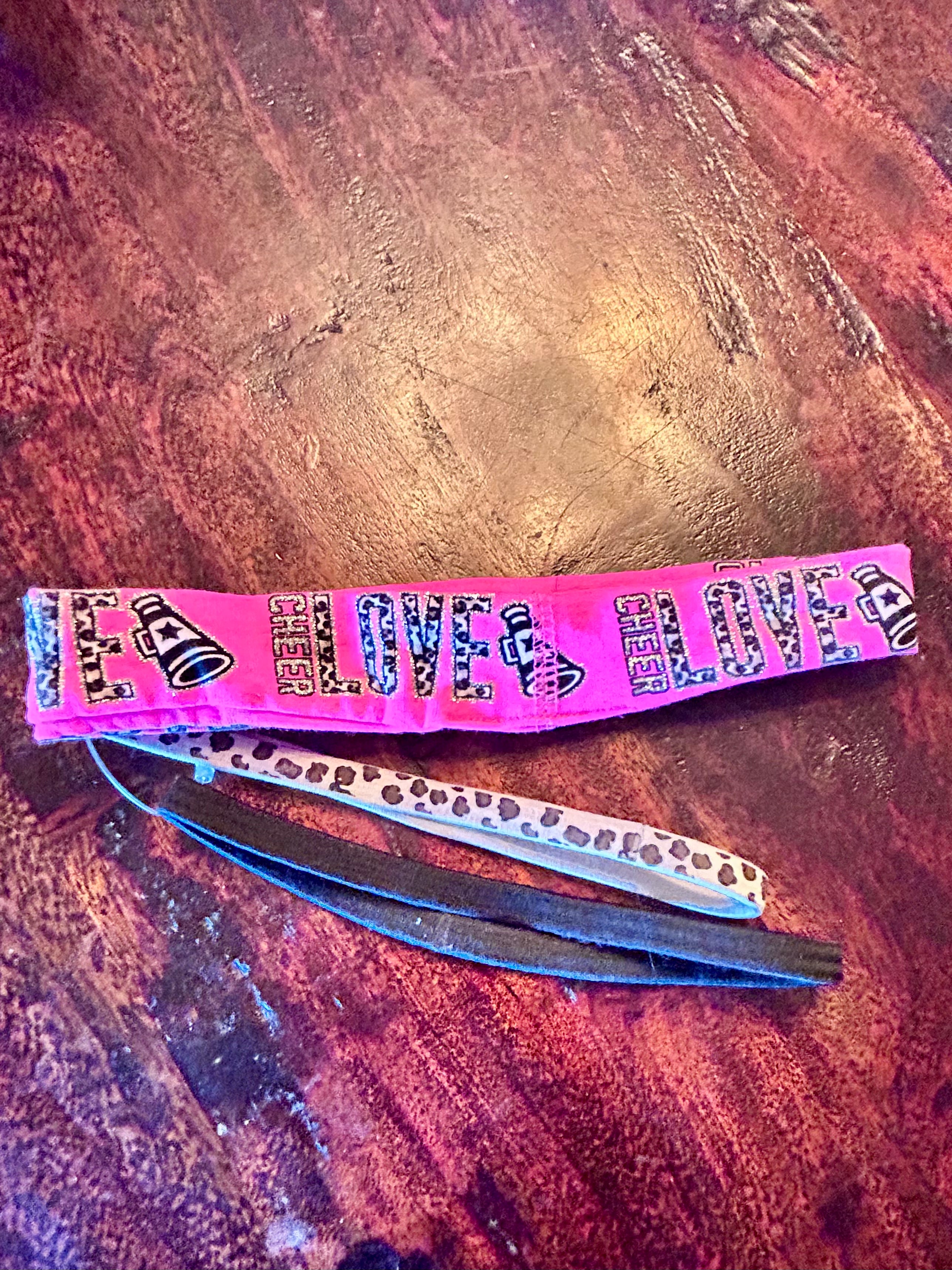 3pc NEW Justice No-Slip CHEER Headbands