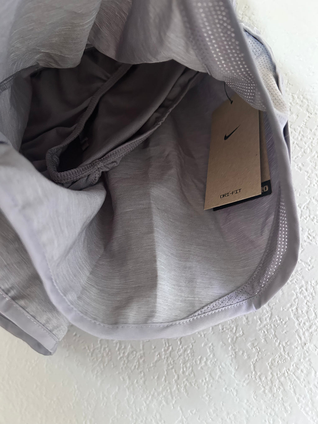 NWT Women's Nike Running Tempo Dri-FIT Mid-Rise Gray Small