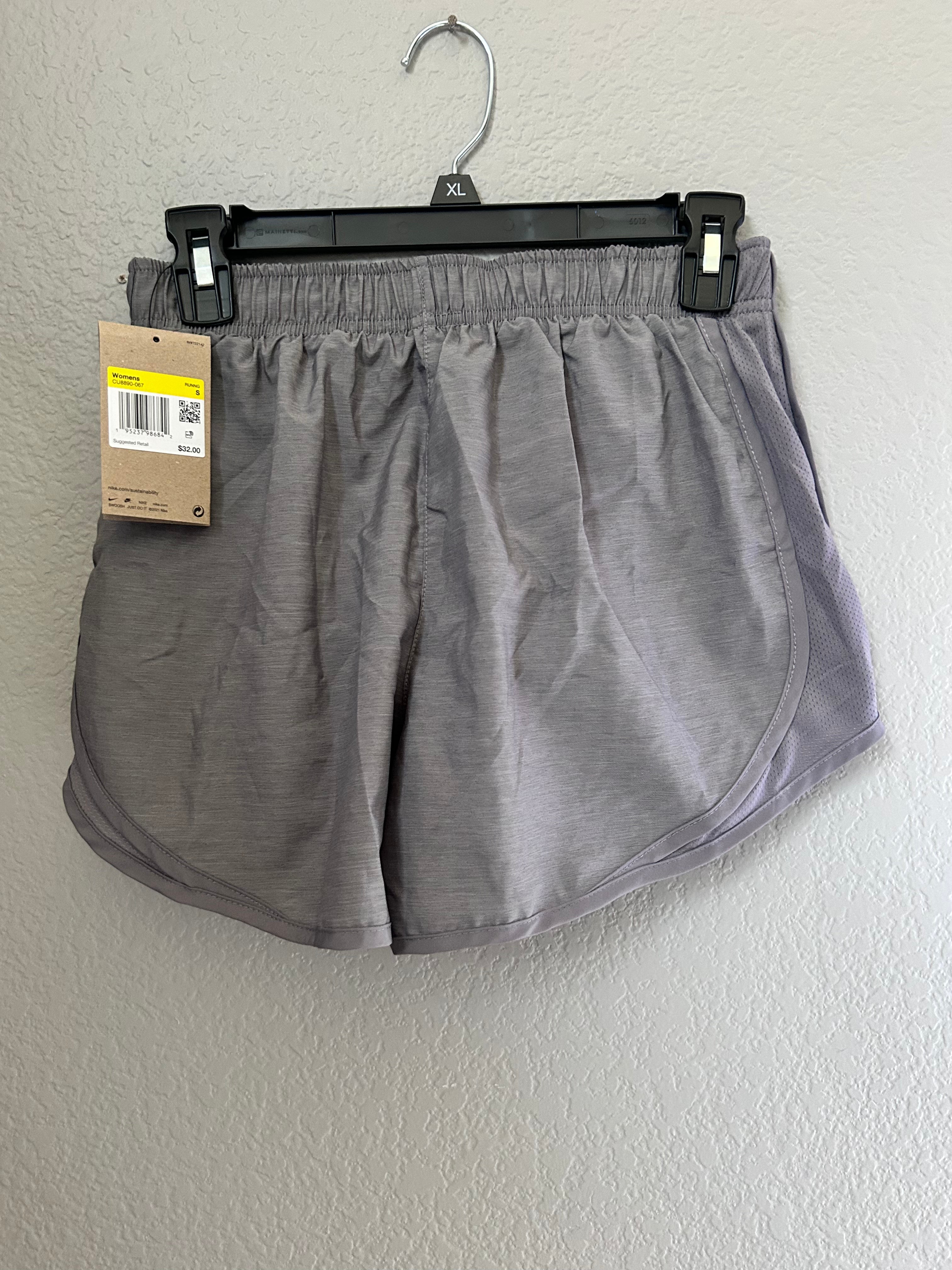 NWT Women's Nike Running Tempo Dri-FIT Mid-Rise Gray Small