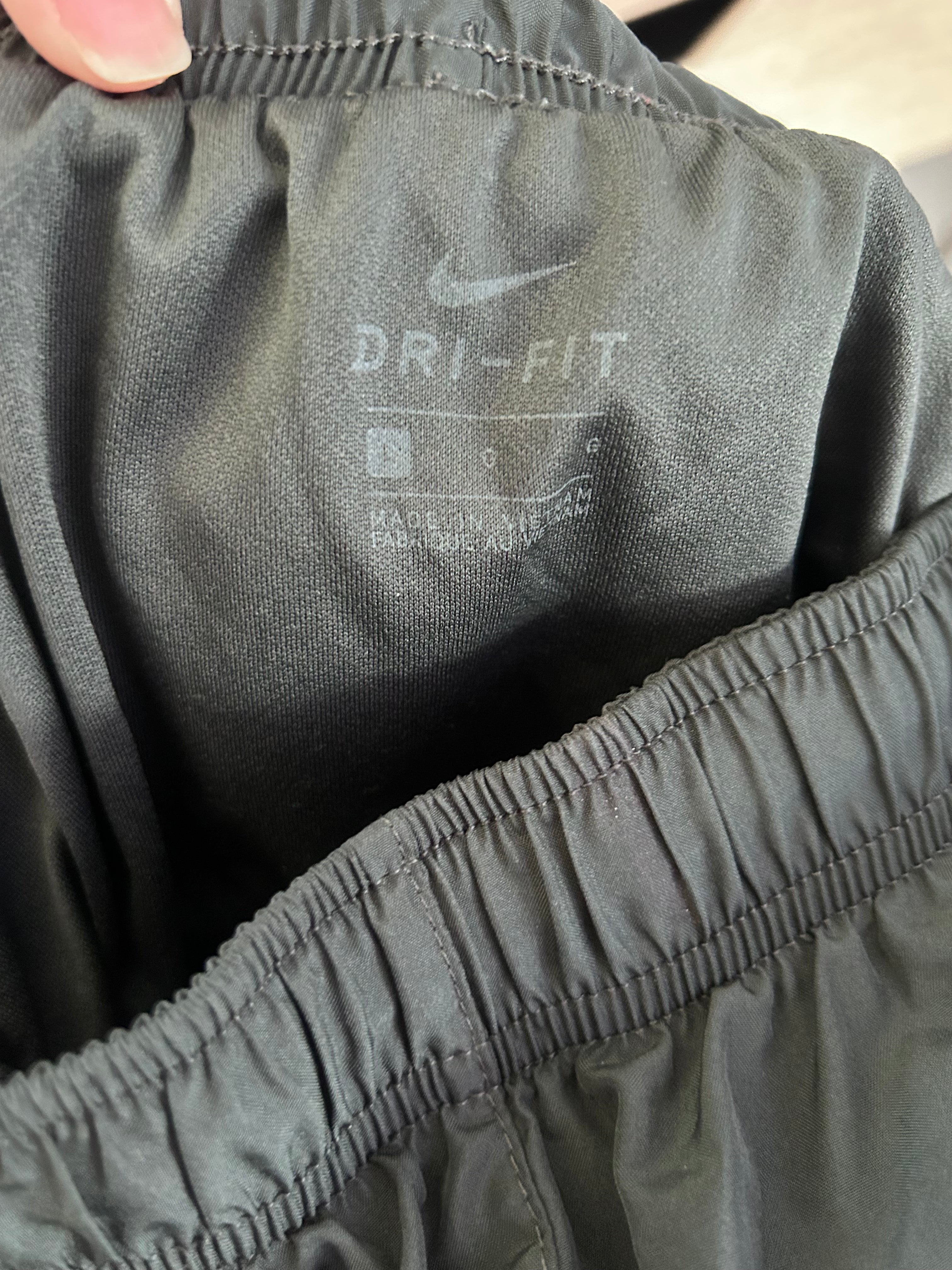 Women's Nike Running Tempo Dri-FIT Mid-Rise Gunsmoke