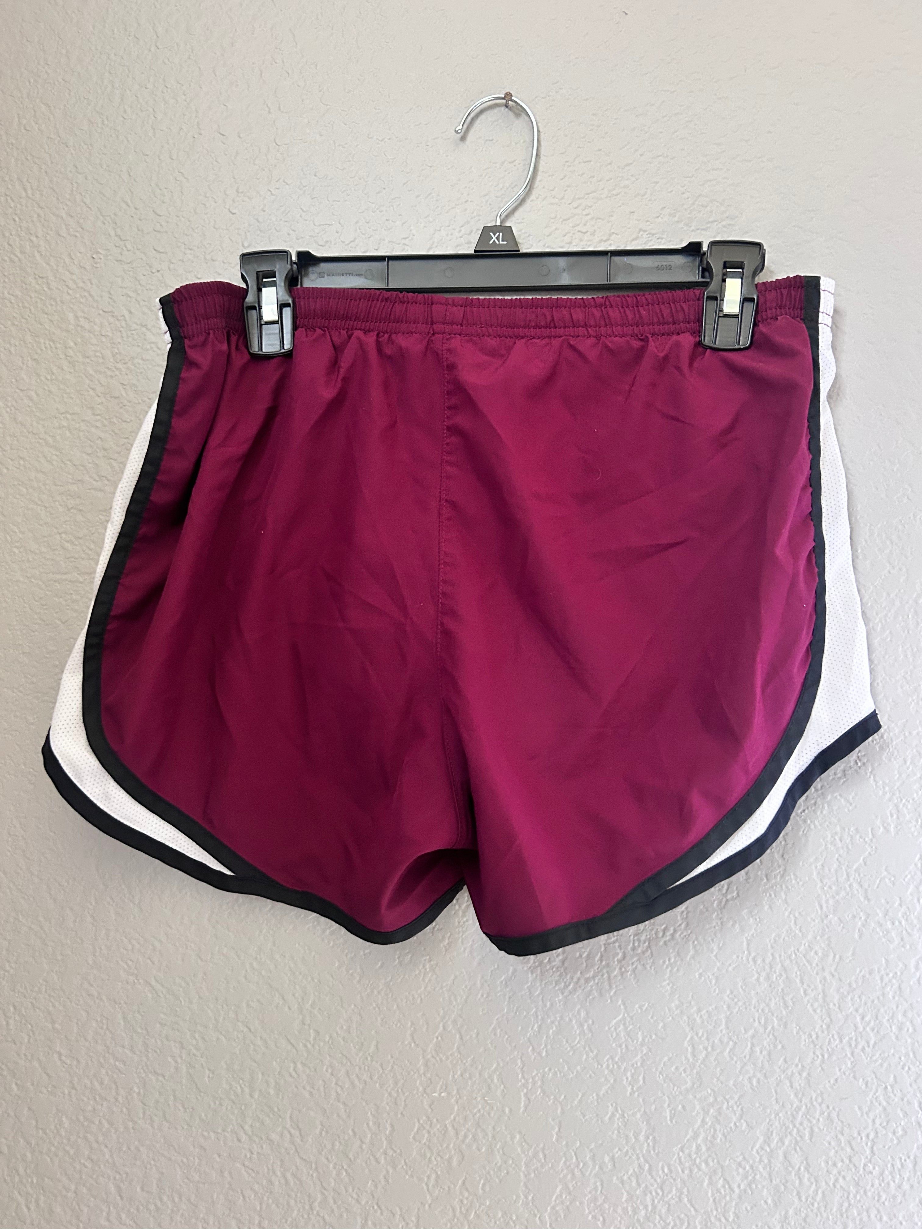 Women's Nike Running Tempo Dri-FIT Mid-Rise Maroon