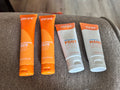 4 NEW Carpe Sweat Absorbing Lotions- Face & Feet (Current Retail $90)