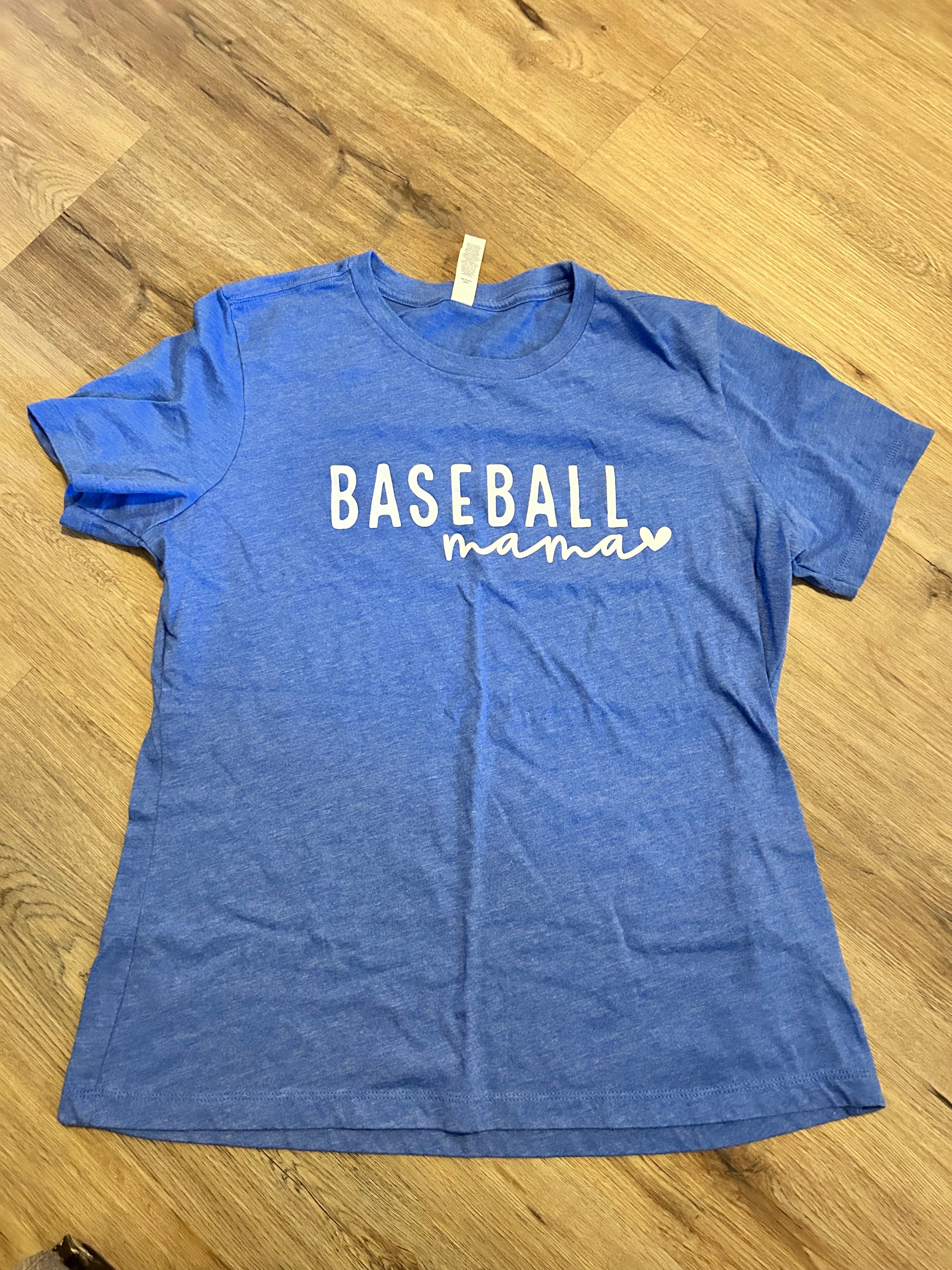 Baseball Mama Tee Like NWOT