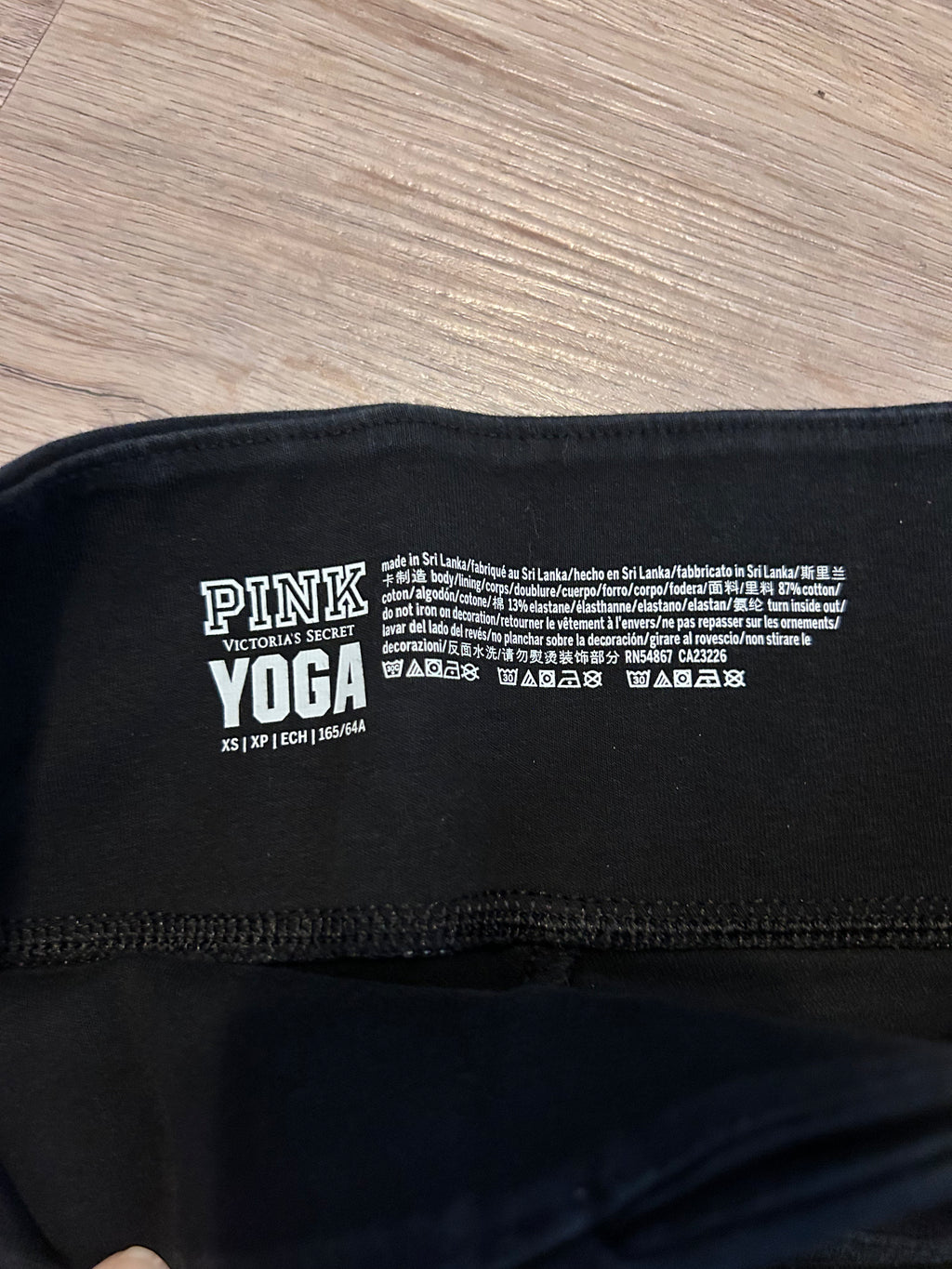 PINK Victoria Secret Cotton Yoga Leggings