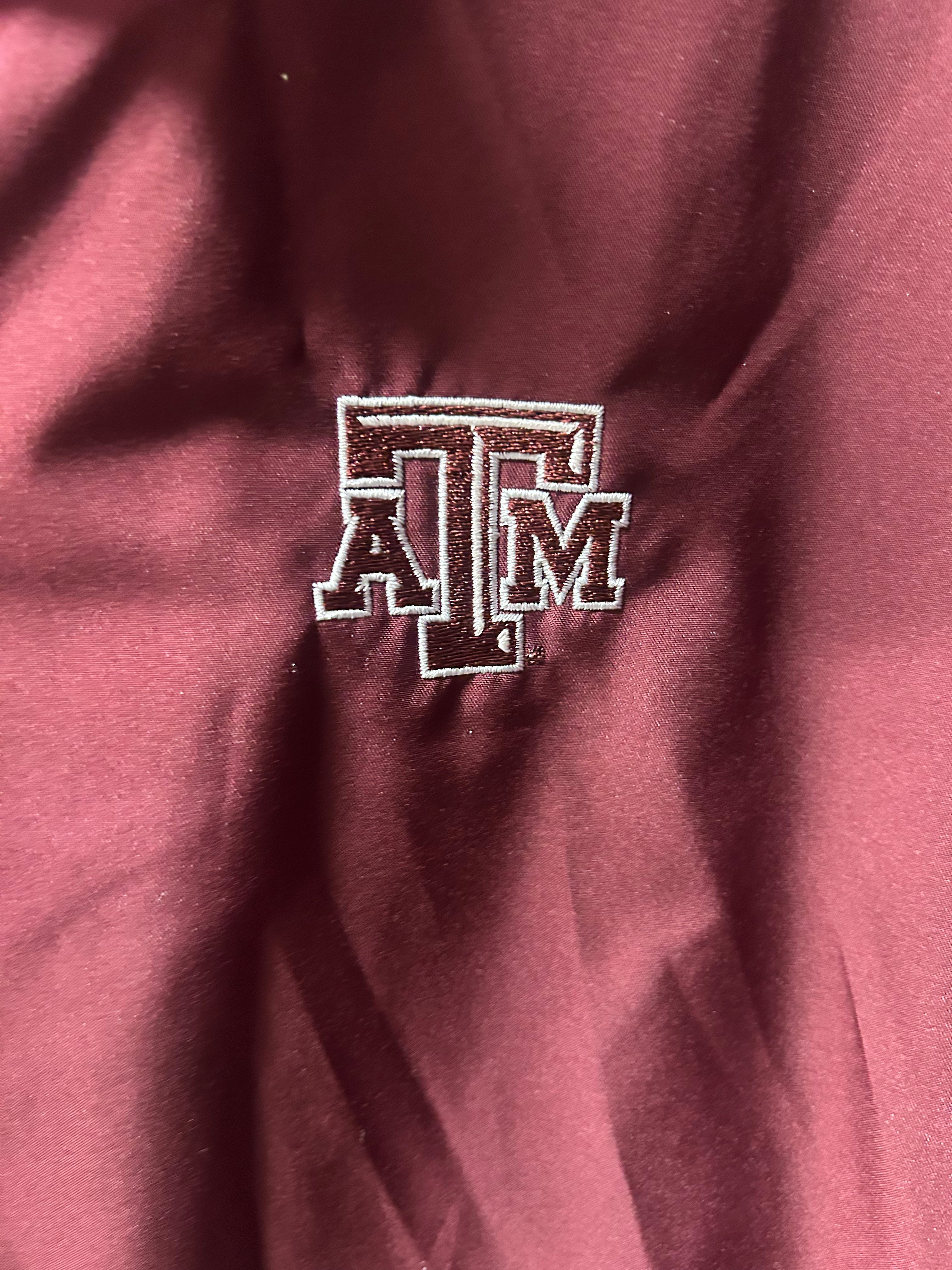 Men's Texas A&M Fully Lined Cutter & Buck Weathertec Jacket