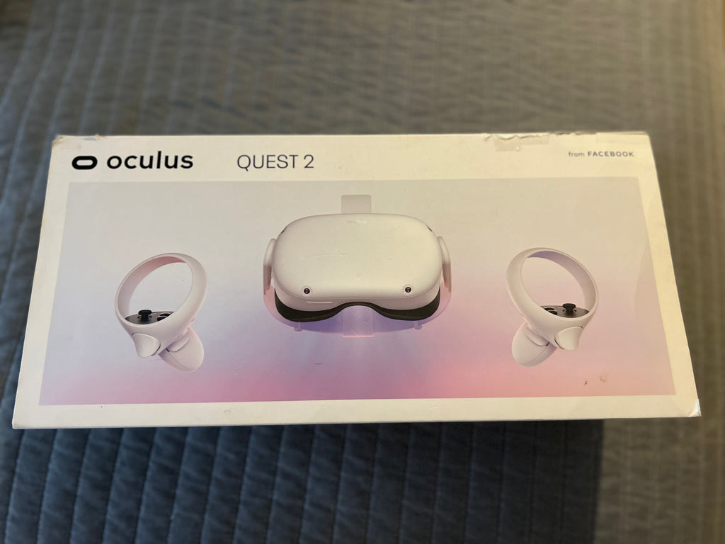 Meta Oculus Quest 2 Virtual Reality Headset w Controllers