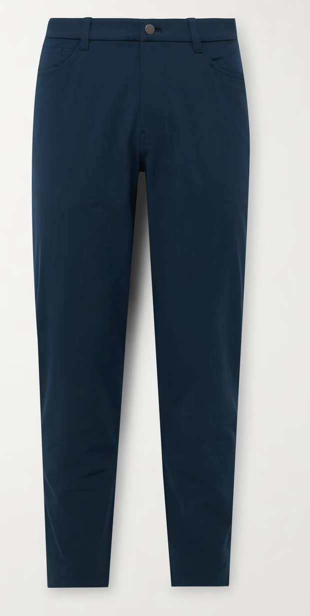 Men's Lululemon ABC Slim Fit 5 Pocket Pant Navy 33x30