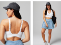 Fabletics NWOT All Day Every Day Sports Bra White