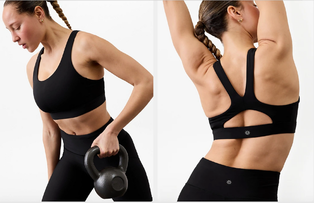 NWOT Athleta Women's Impact Sports Bra Black