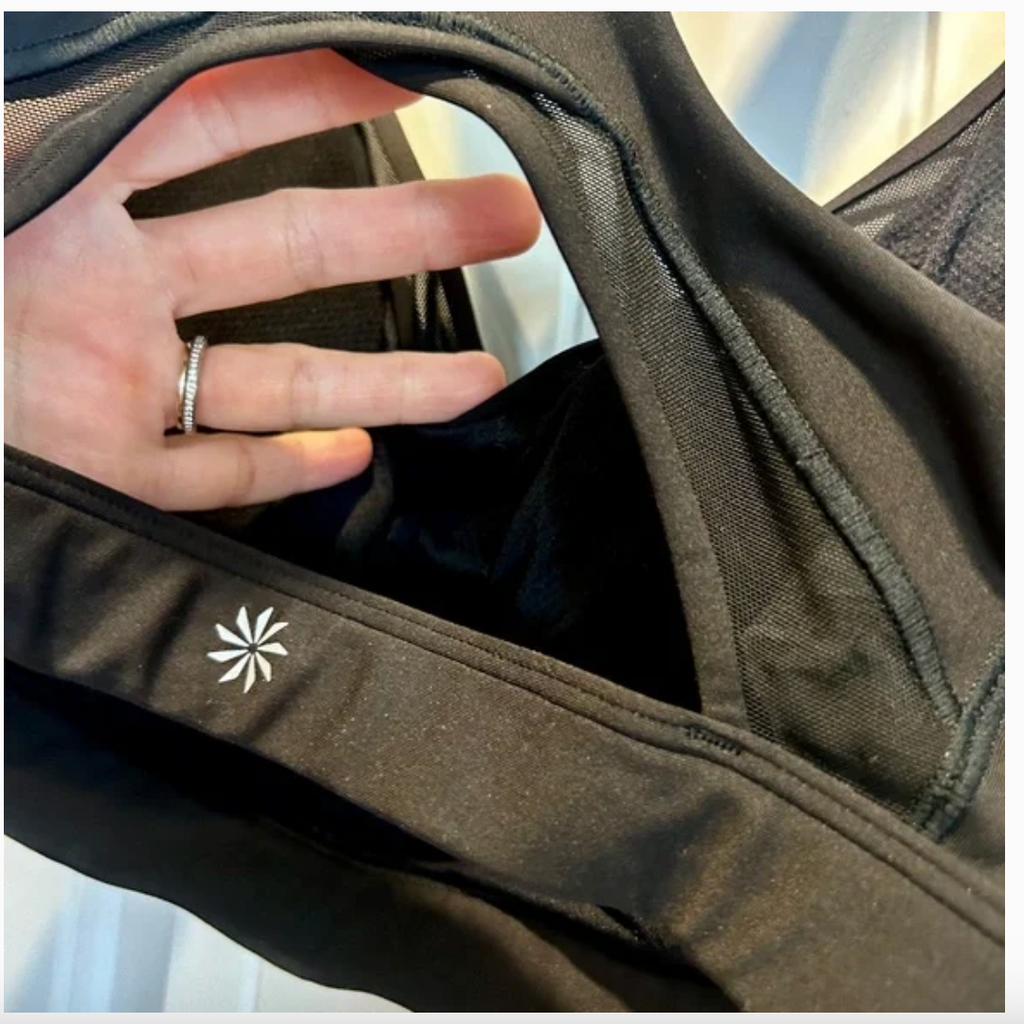 NWOT Athleta Women's Impact Sports Bra Black