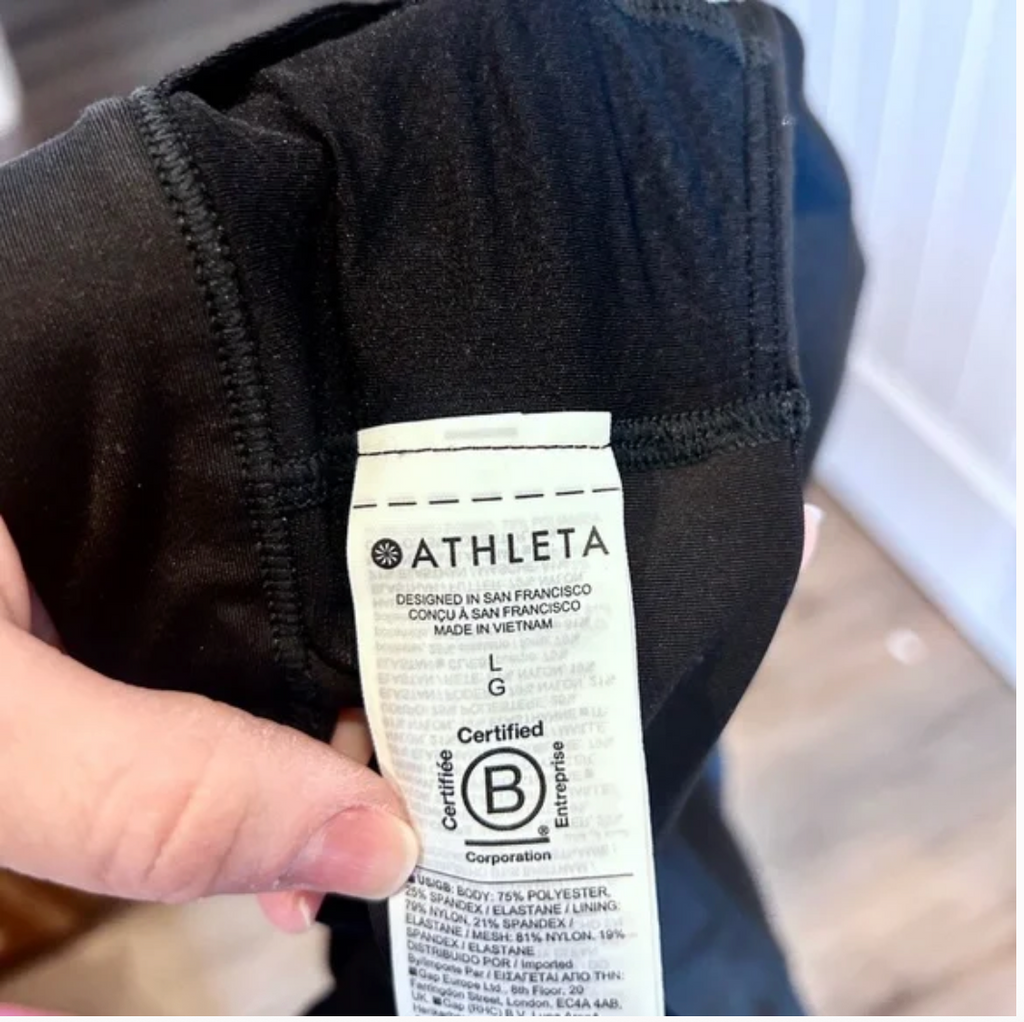 NWOT Athleta Women's Impact Sports Bra Black