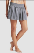 Athleta Sneaky Skort- Skirt Shorts GRAY