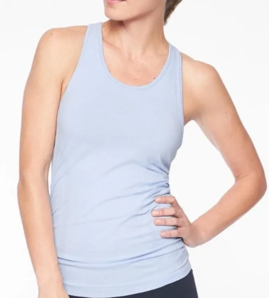 Athleta Speedlight Tank Racerback Fitted Wicking Seamless Top