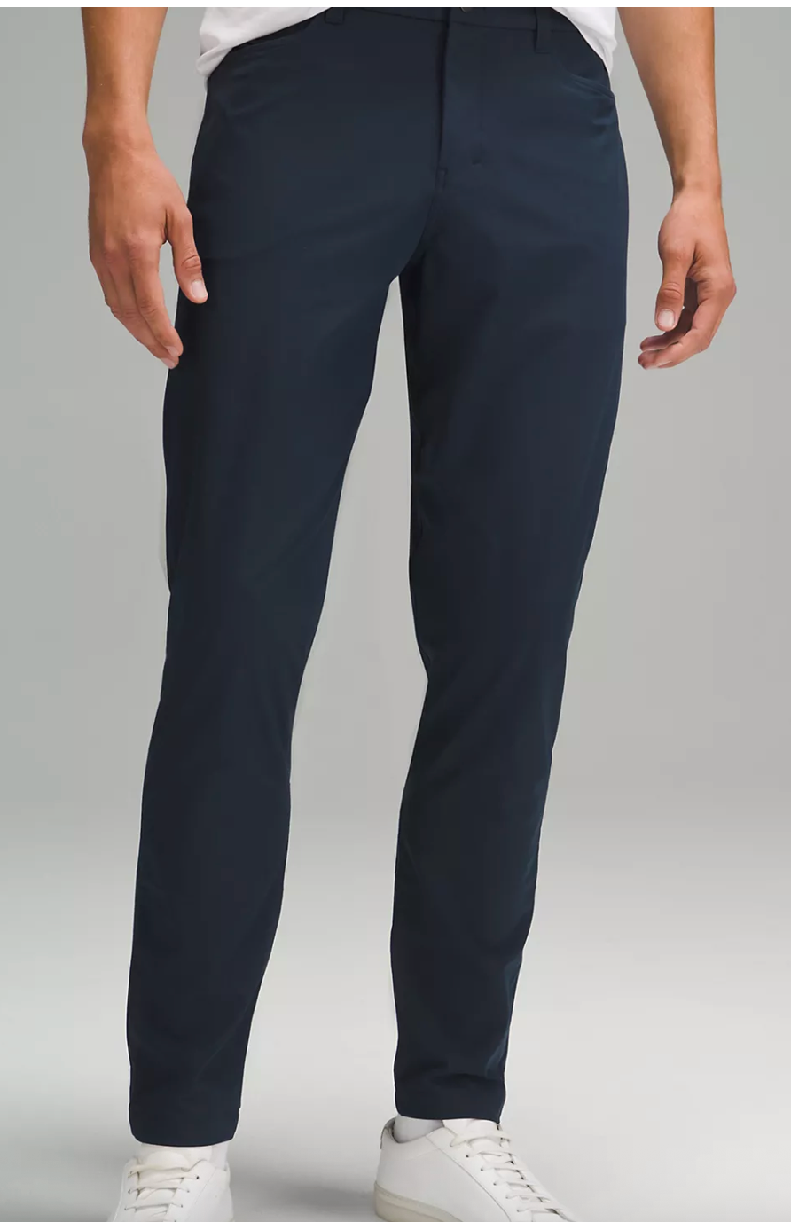 Men's Lululemon ABC Slim Fit 5 Pocket Pant Navy 33x30