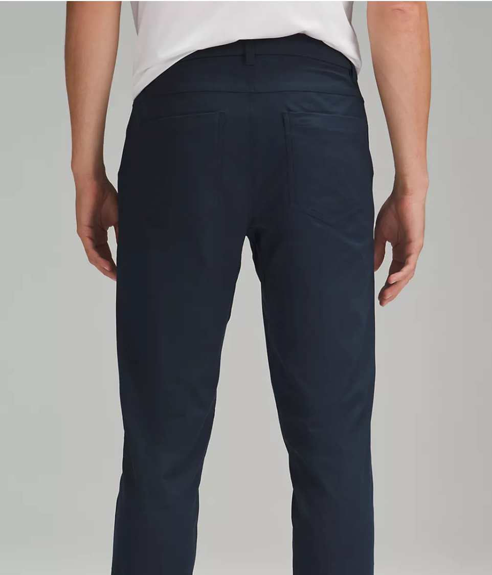 Men's Lululemon ABC Slim Fit 5 Pocket Pant Navy 33x30