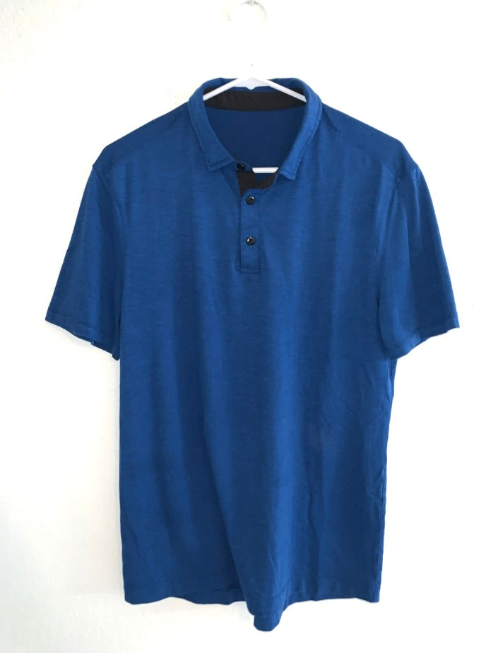 Men's Lululemon Soft Jersey Short-Sleeve Polo Shirt