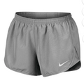 Women's Nike Running Tempo Dri-FIT Mid-Rise Lt Gray