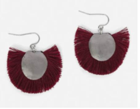 Noonday Alma Upcycled Metal Earrings Handmade in Haiti