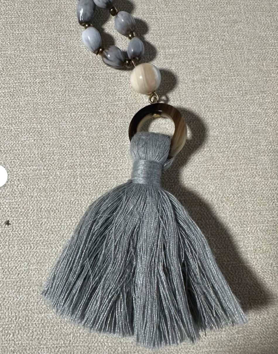 Noonday Tempest Buffalo Horn Necklace Handmade in Uganda