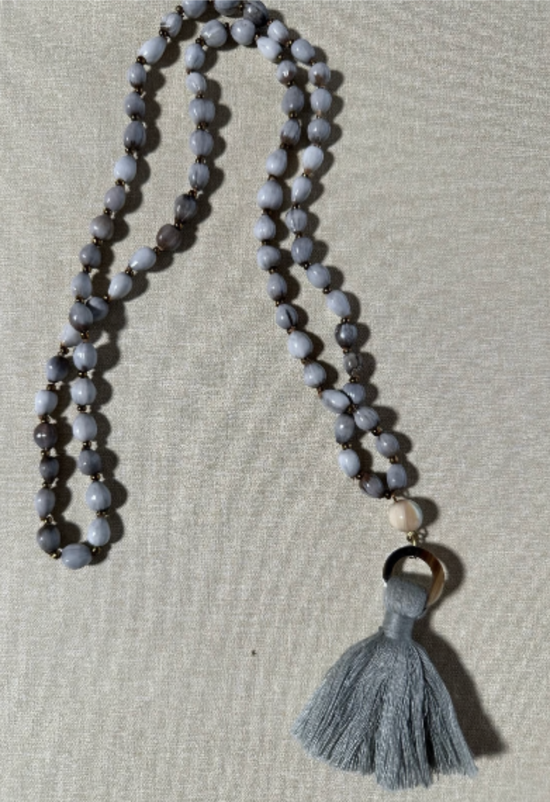 Noonday Tempest Buffalo Horn Necklace Handmade in Uganda